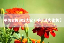 手机街机游戏大全（手机游戏 街机）